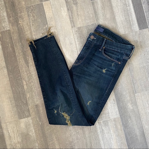 MOTHER Denim - Mother Looker Ankle Fray Jeans